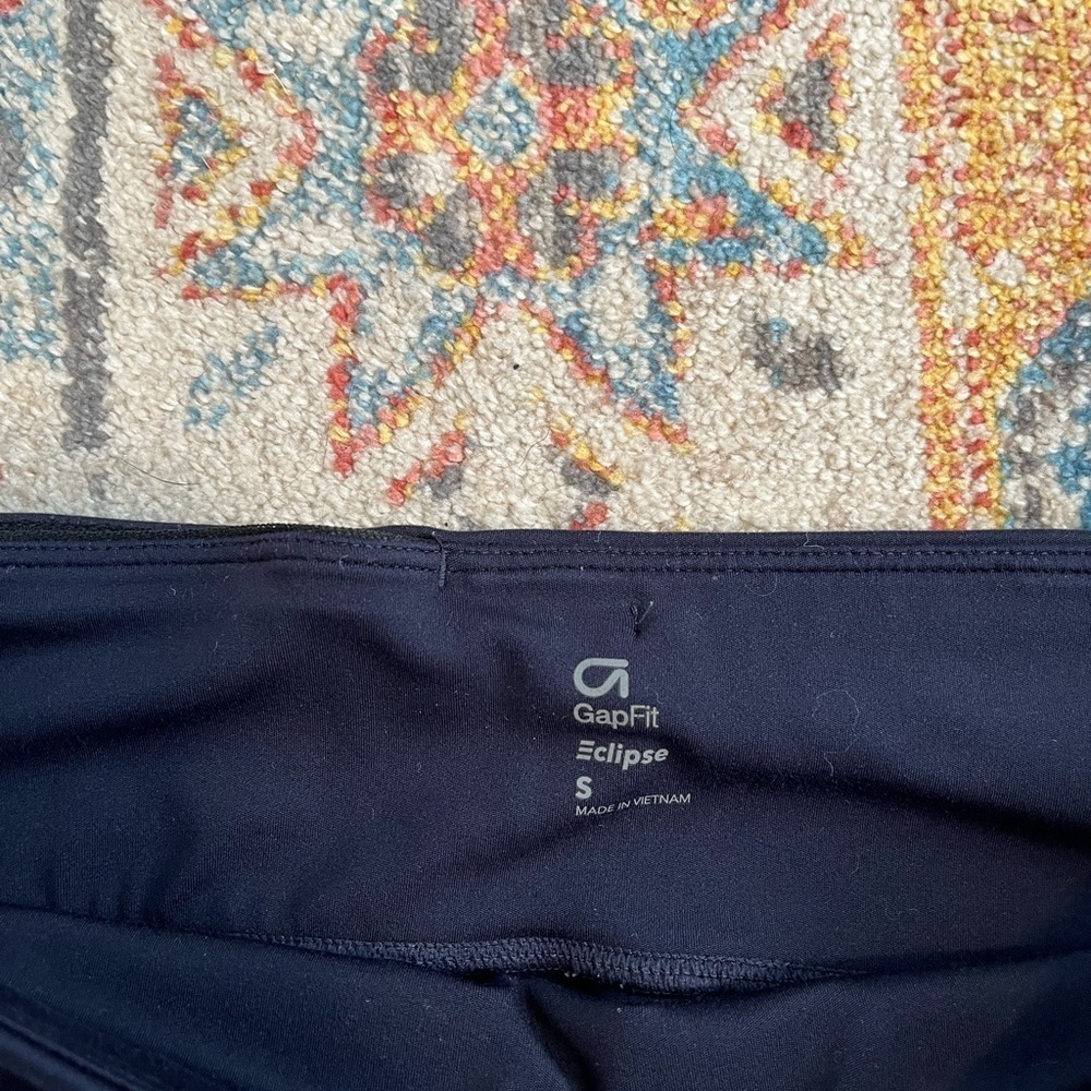 Gap Eclipse navy blue 7/8 leggings - Picture 2 of 5